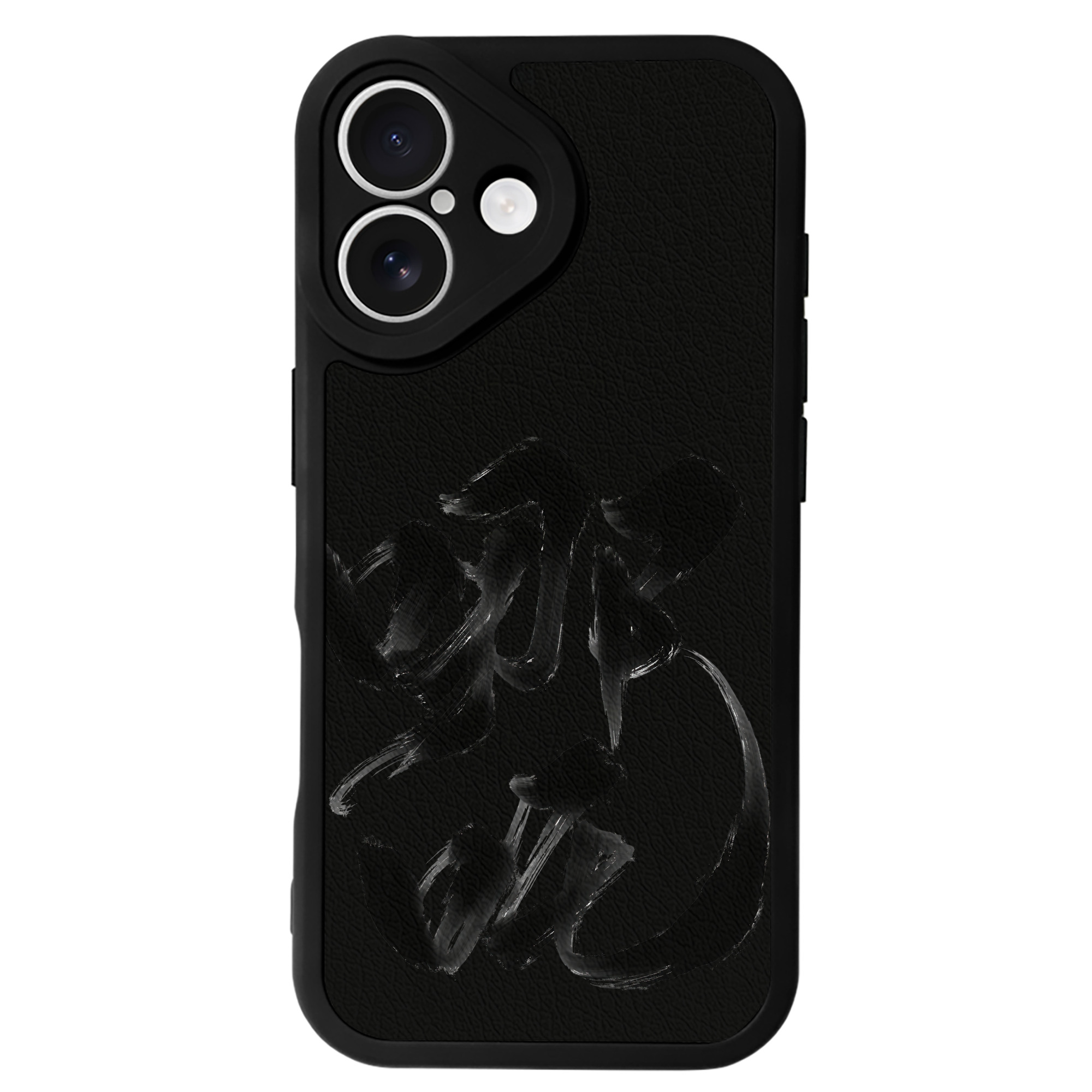 （画像用） Ne Zha 2 ナタ 魔童の大暴れ 【iPhone 16シリーズ対応】シリコンスマホケース（レザー調） 材質：シリコン
